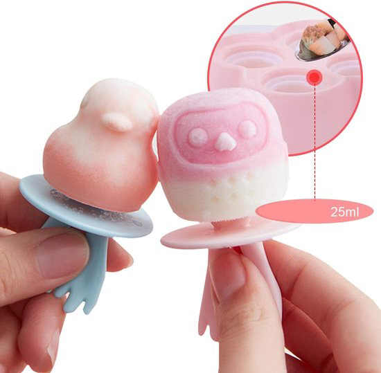 Ijslolly vormen siliconen baby