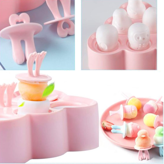 Ijslolly vormen siliconen baby