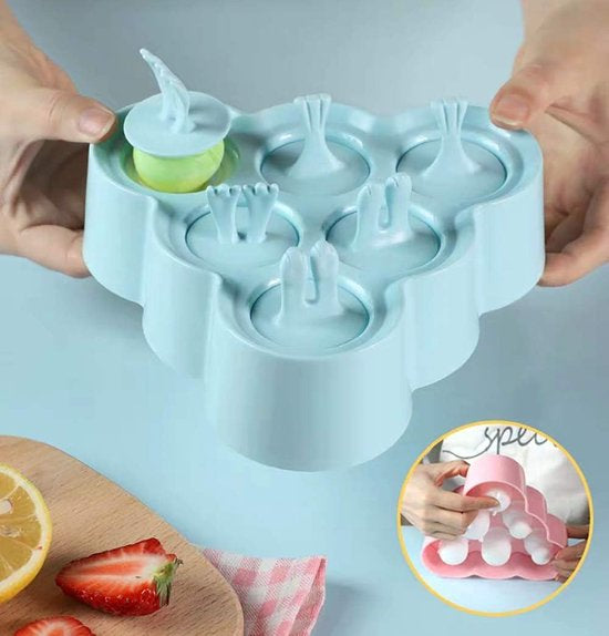 Ijslolly vormen siliconen baby