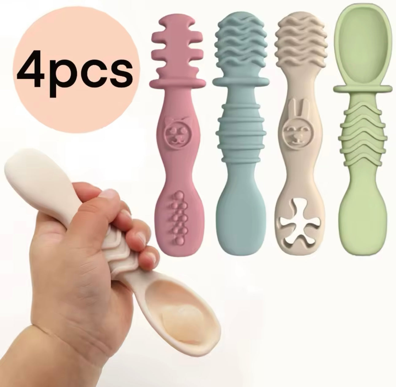 Baby Bestek Siliconen