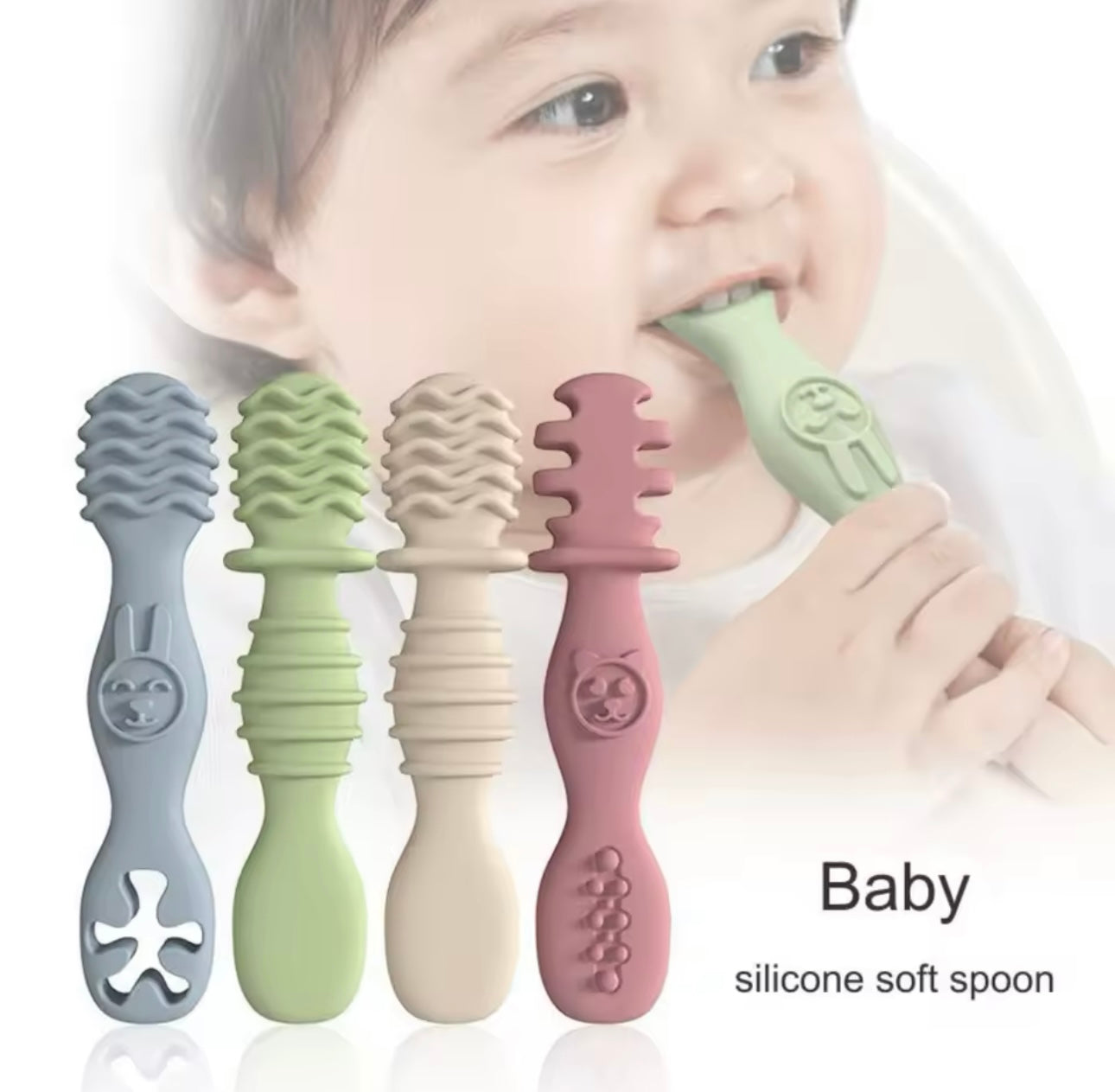 Baby Bestek Siliconen