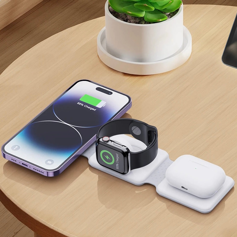 3 in 1 Draadloze Oplader