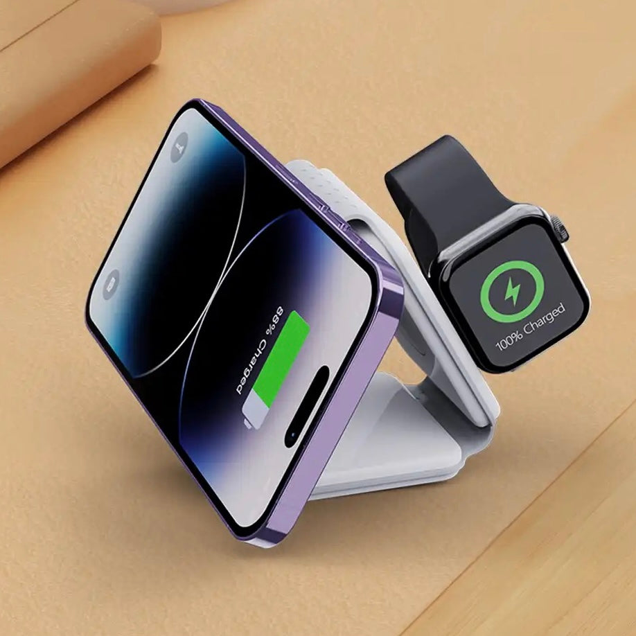 3 in 1 Draadloze Oplader