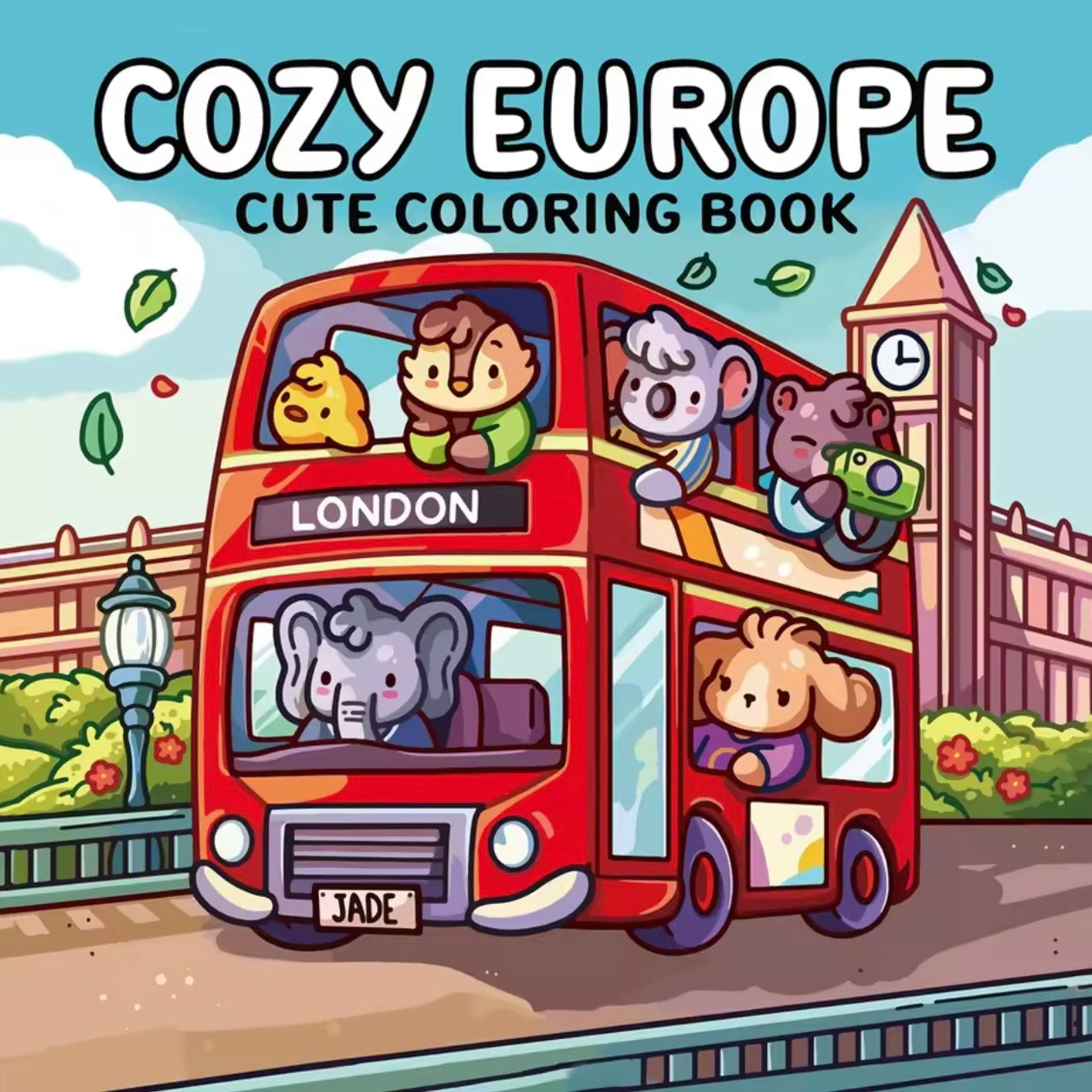 Cozy Coloring kleurboeken 4 stuks