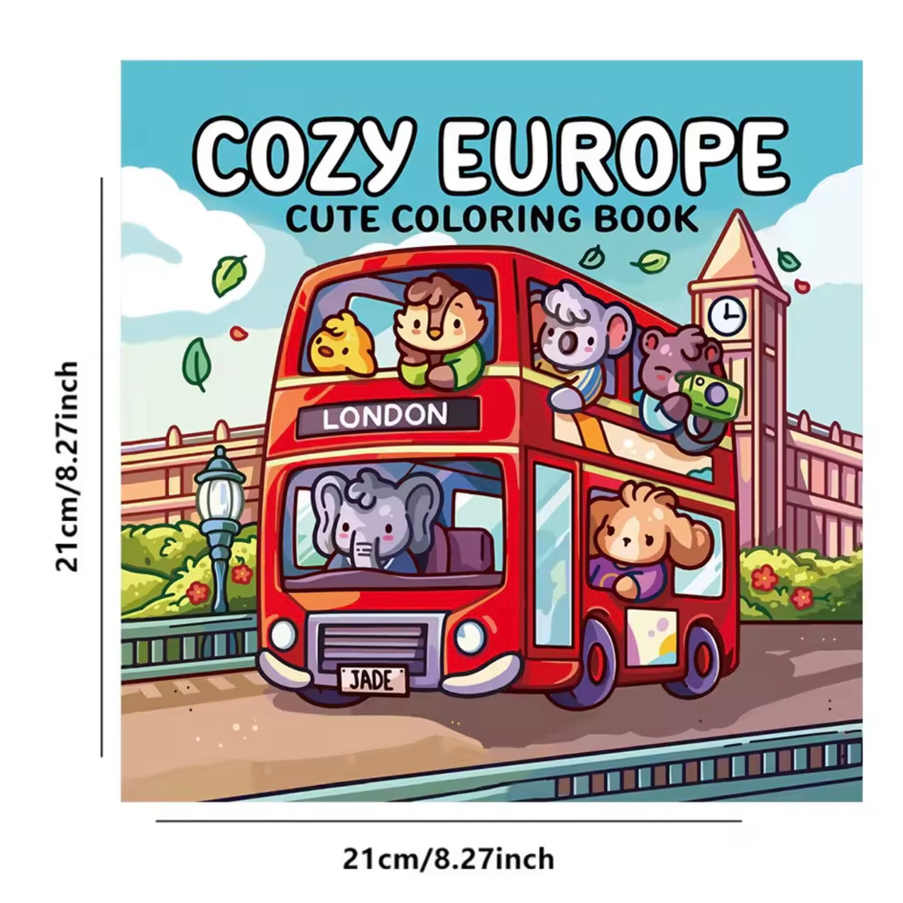 Cozy Coloring kleurboeken 4 stuks