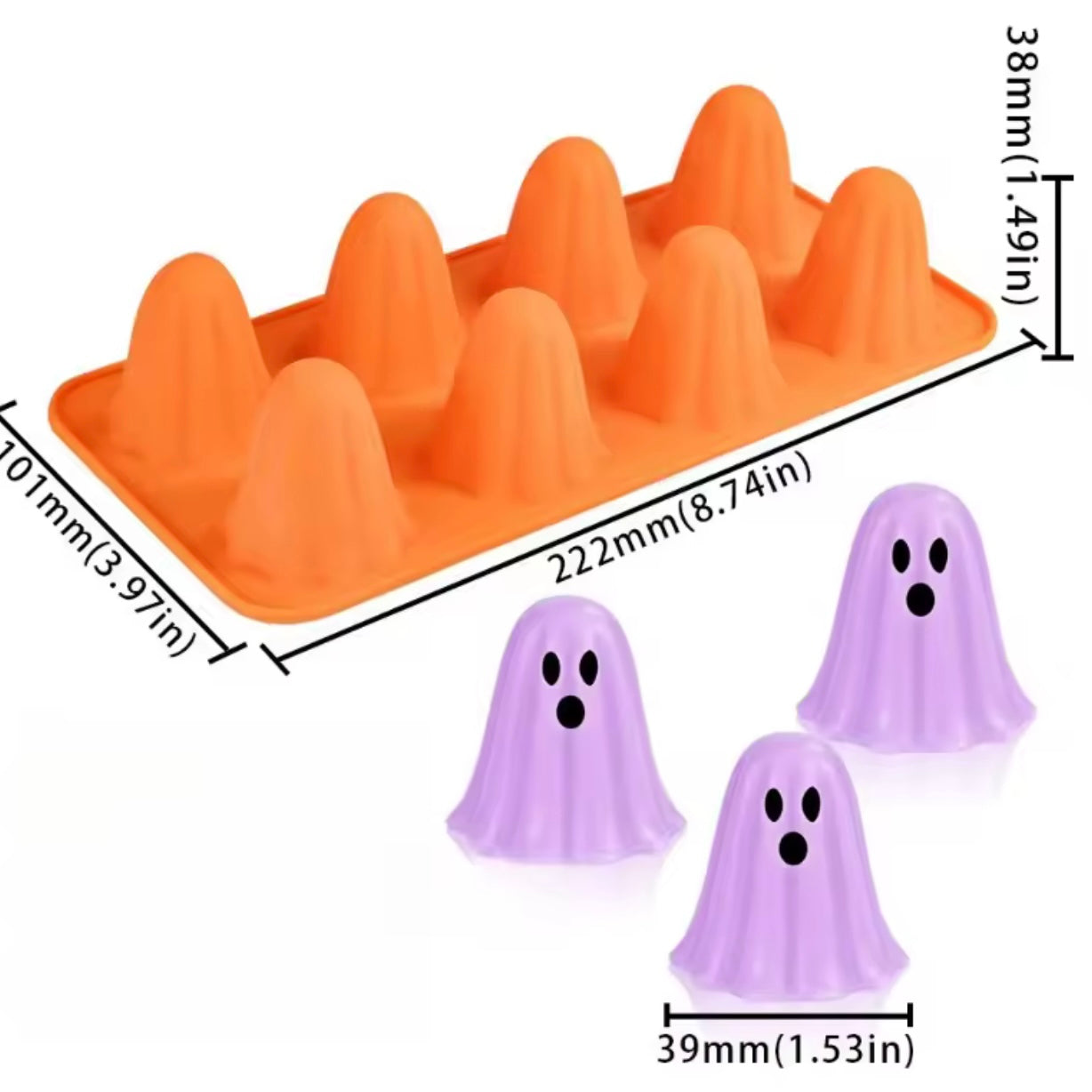 Halloween Siliconen Spookjes
