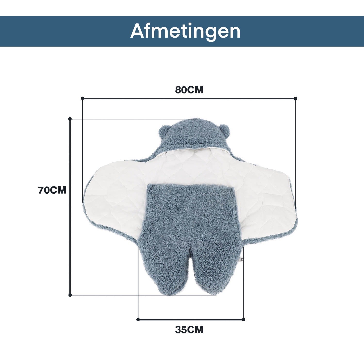 Teddy wikkeldoek
