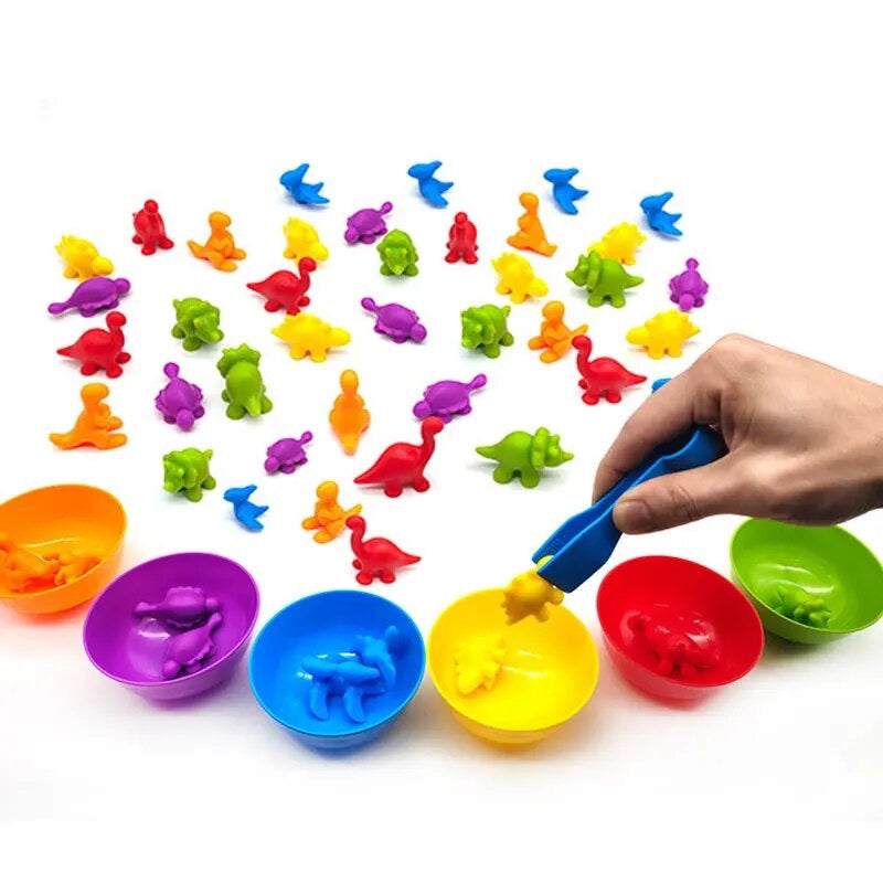 Montessori Dino Sorteer Speelgoed