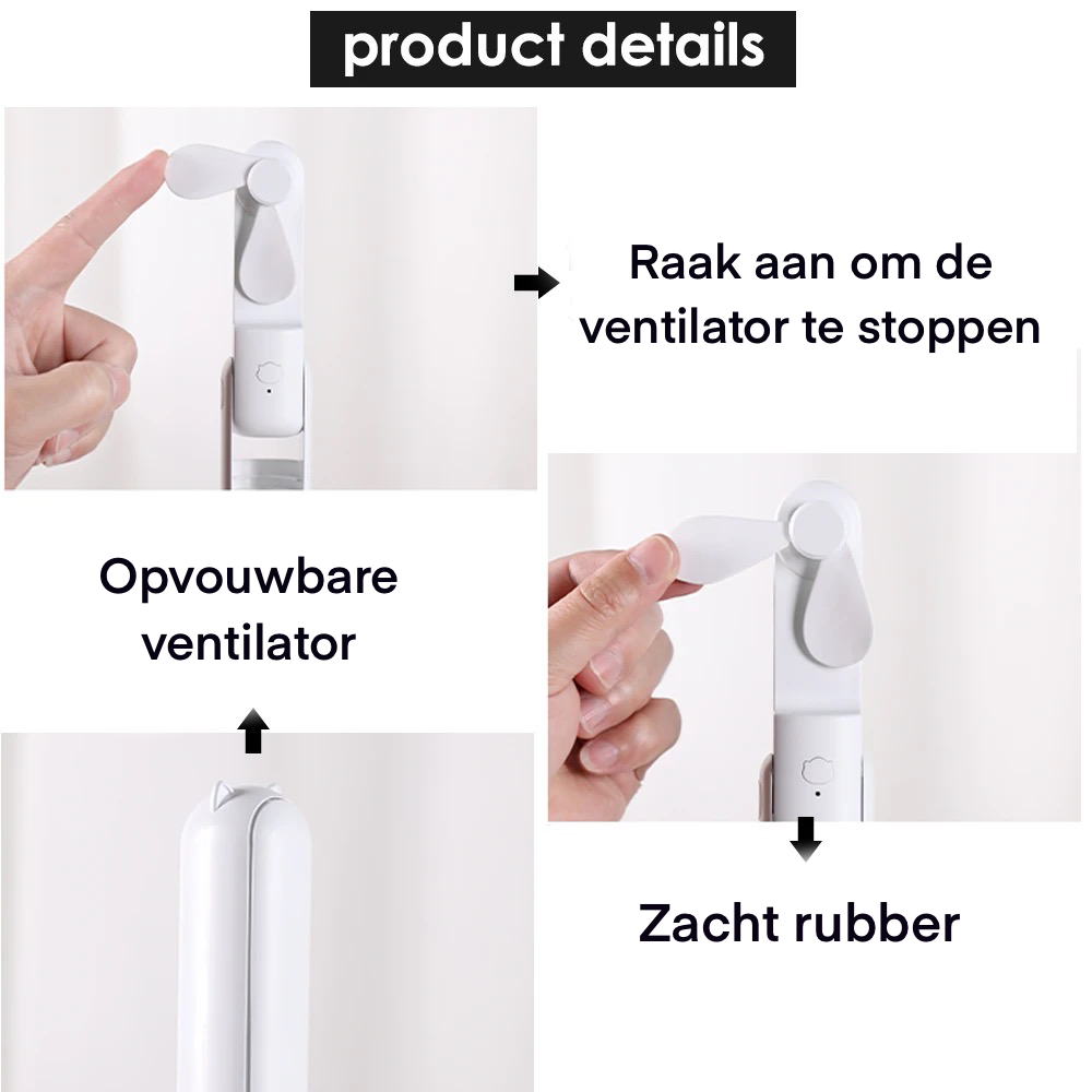 Mini handventilator