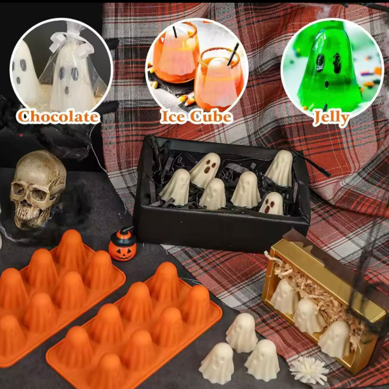 Halloween Siliconen Spookjes