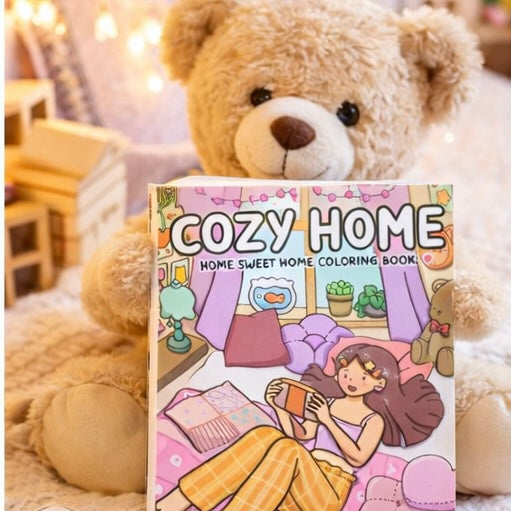 Cozy Coloring kleurboeken 4 stuks