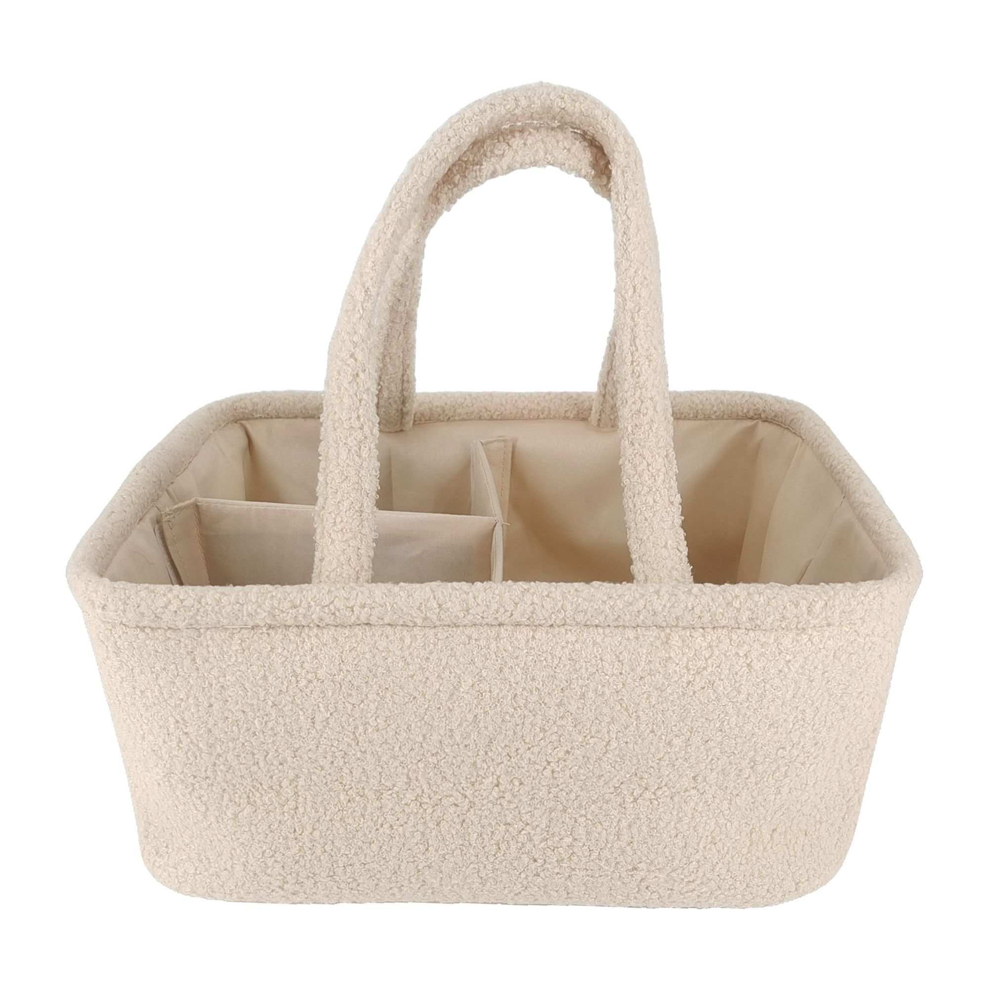 Beige luiertas teddy met vakjes